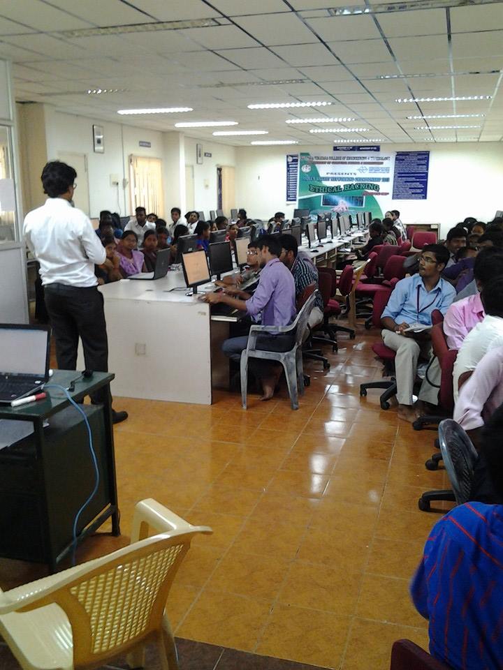 Workshop at Karpaga Vinayaga University, Tamil Nadu